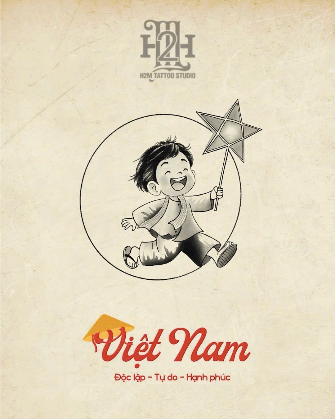 50+ Vietnam Tattoo Ideas For Travelers | H2M Tattoo In Hanoi